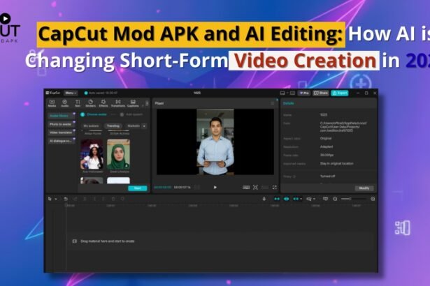 CapCut Mod APK AI Editing