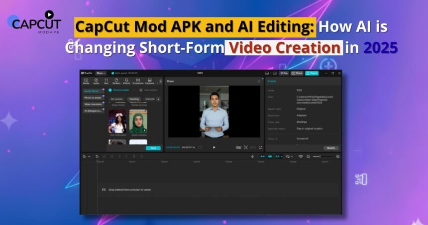 CapCut Mod APK AI Editing