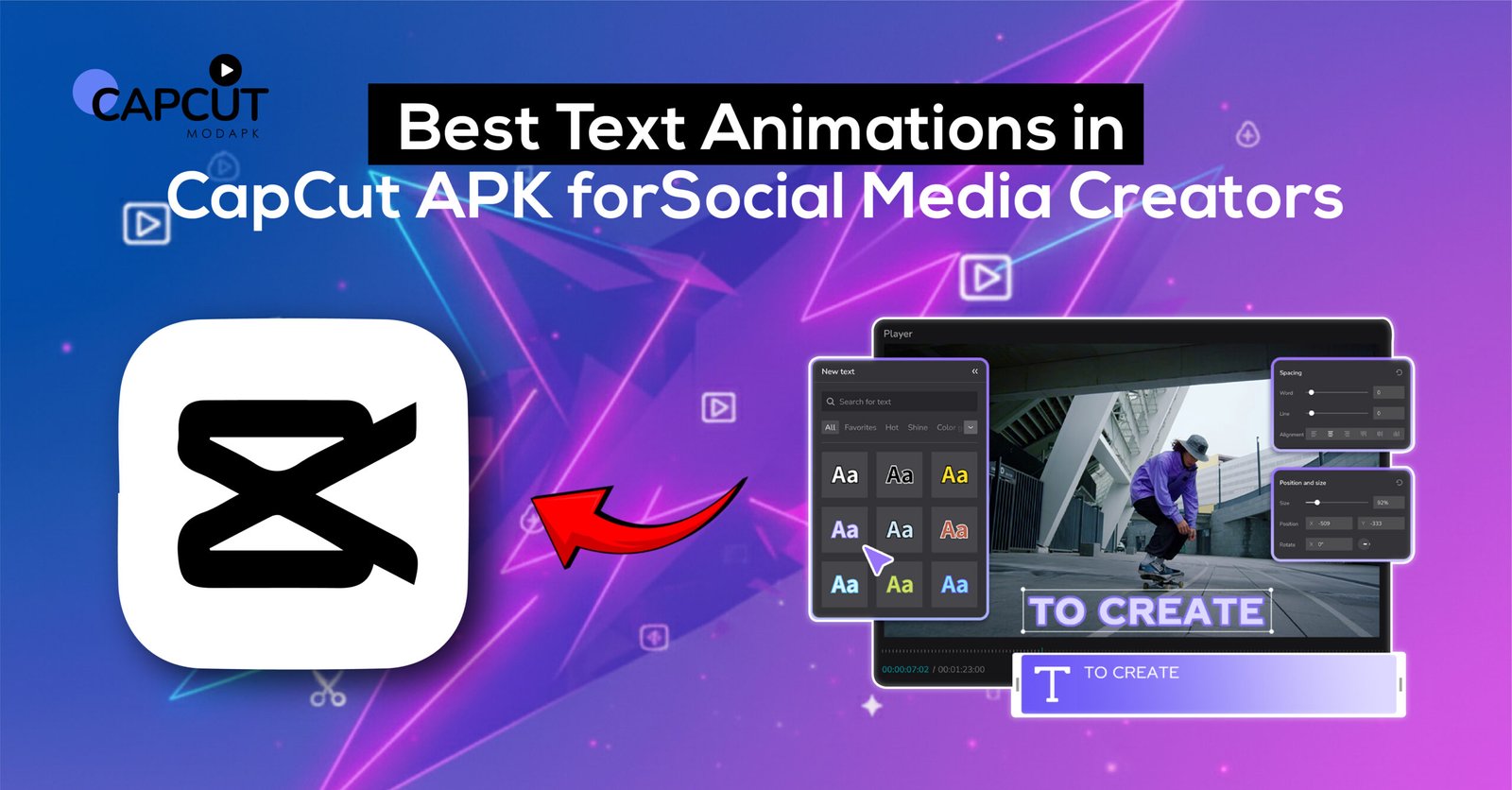 Best CapCut APK Text Animations