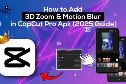 CapCut 3D zoom effects