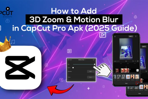 CapCut 3D zoom effects
